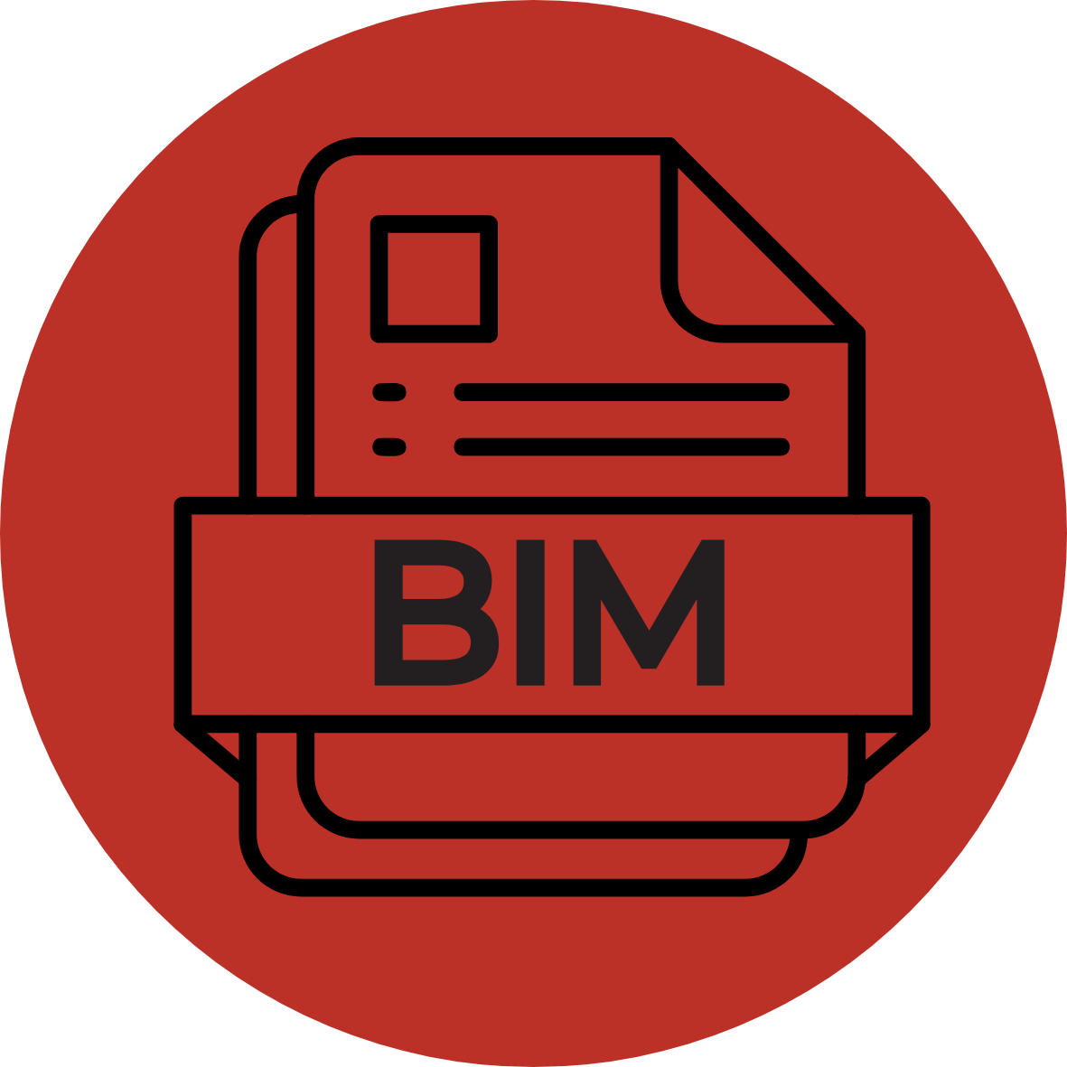 BIM icona - Building Information Modeling